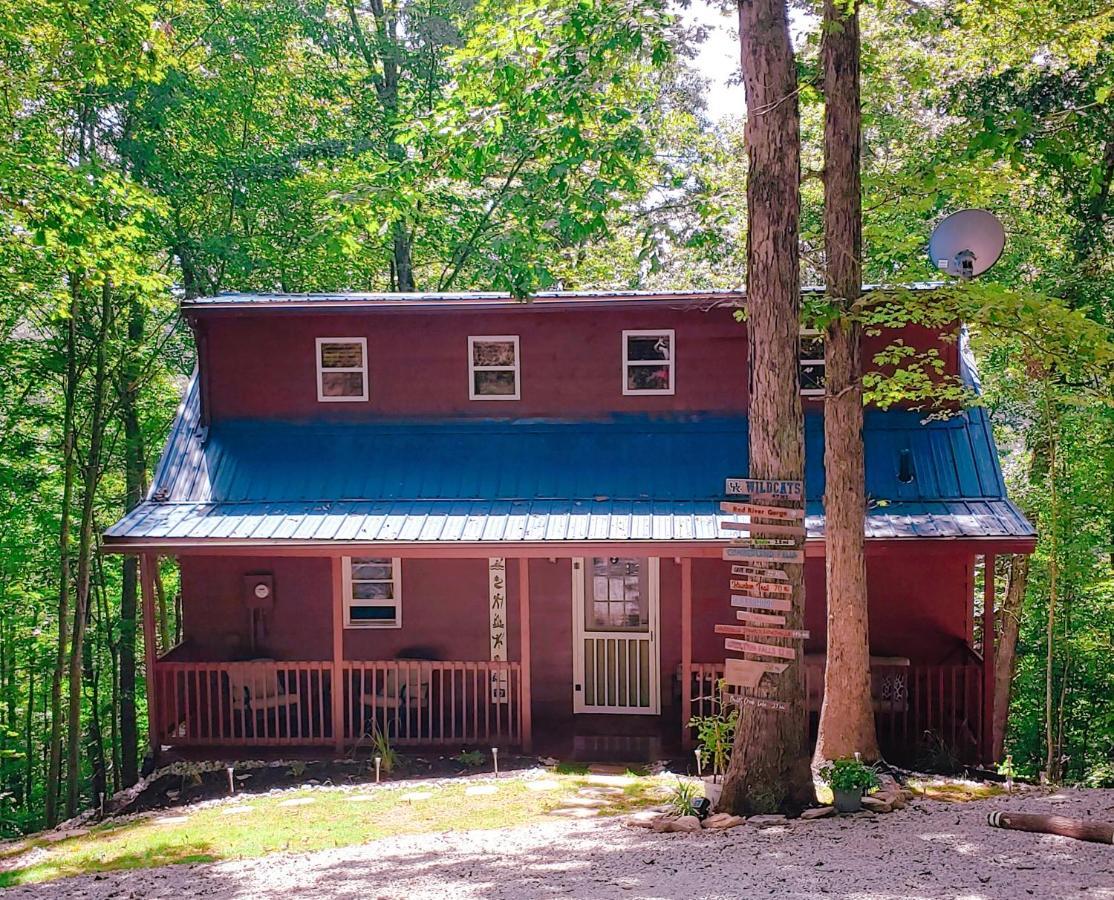 Trailseeker Cabin W King Bed Hot Tub At Red River Gorge Natural Bridge Stanton Exteriör bild