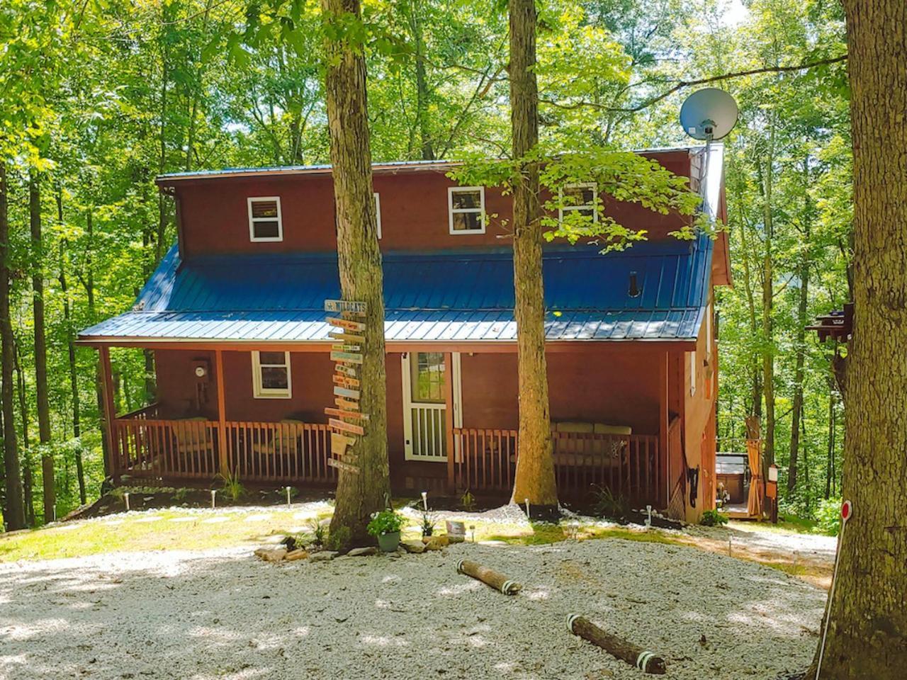 Trailseeker Cabin W King Bed Hot Tub At Red River Gorge Natural Bridge Stanton Exteriör bild