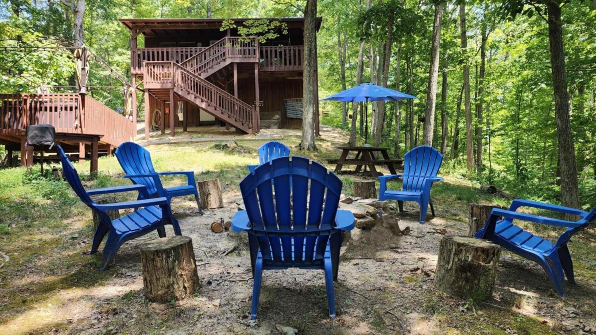 Trailseeker Cabin W King Bed Hot Tub At Red River Gorge Natural Bridge Stanton Exteriör bild