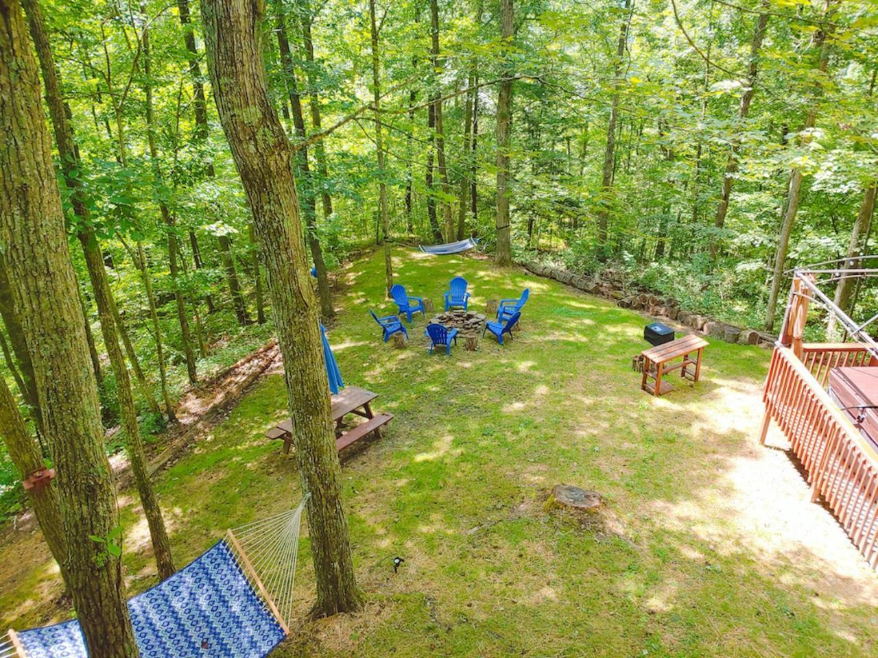 Trailseeker Cabin W King Bed Hot Tub At Red River Gorge Natural Bridge Stanton Exteriör bild